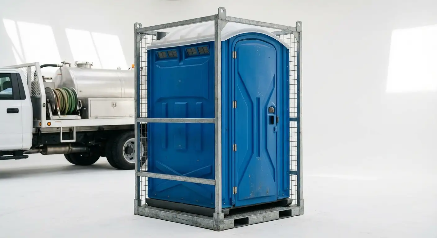 Crane-Liftable Portable Toilet Technical Specifications in Charleston, SC