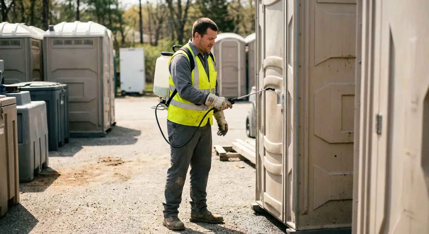 Sanitation safety protocols and portable restroom rental in Charleston, SC