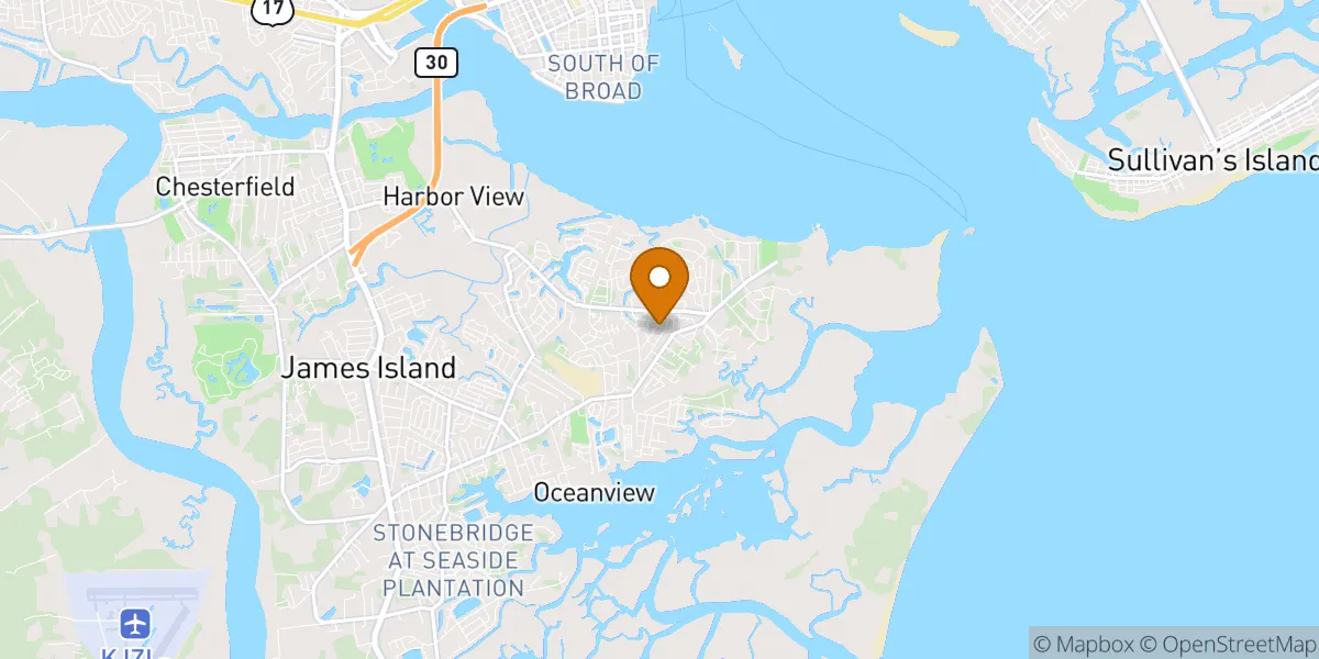 neighborhood map in Charleston, SC